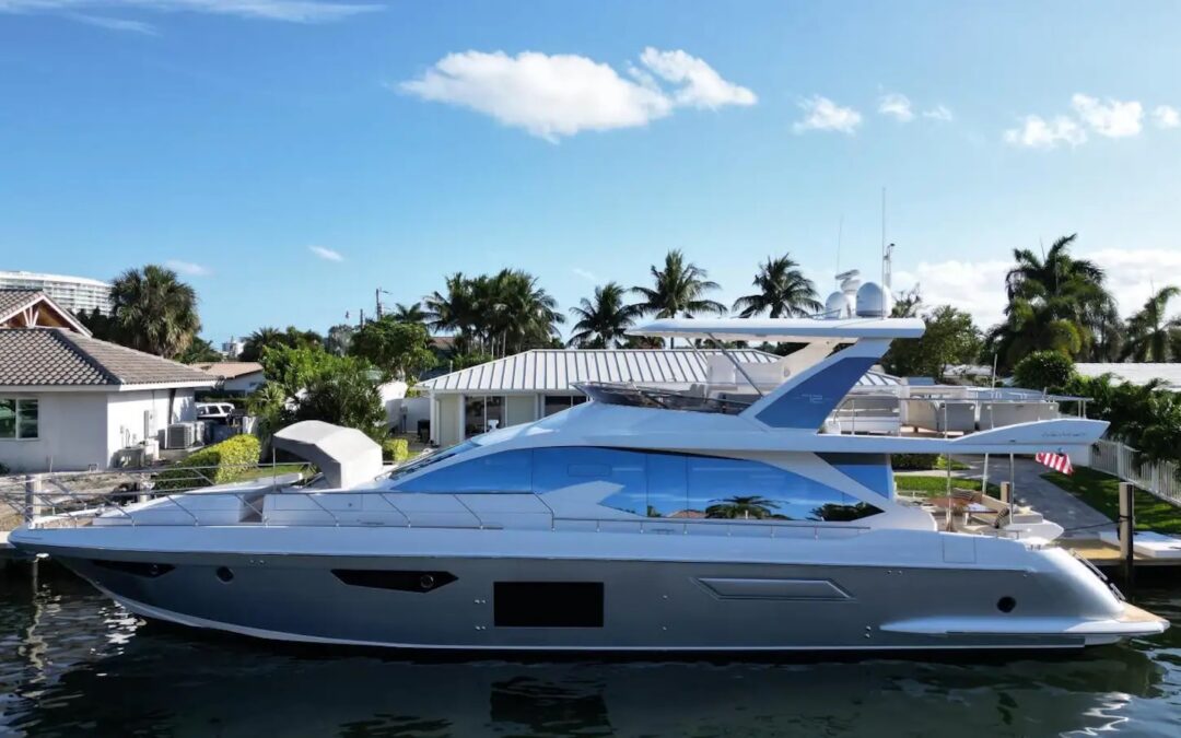 VELOCITY 72 Azimut Yacht Sold by Russ Schafer