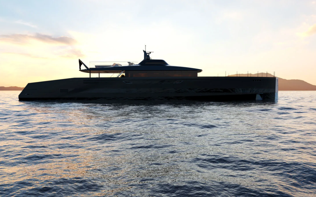 Alia Yachts Debuts 45m Project SAN at Monaco Yacht Show 2024