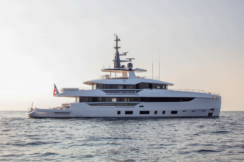 Columbus Yachts Reveals M/Y Frette: Luxurious 43m Atlantique Collection Yacht for 2024 Debut